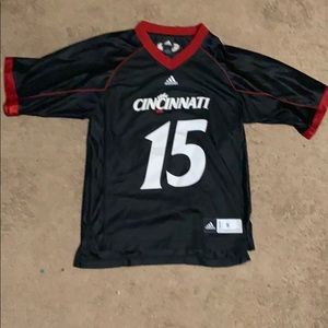 Authentic Cincinnati Football Jersey #15